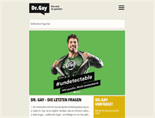 Tablet Screenshot of drgay.ch